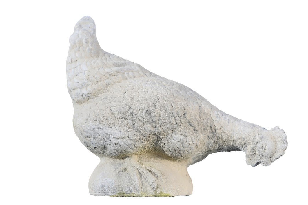 popyes Statue Jardin Exterieur Poule Acrylique Impression 2D Poulet de  Pâques Décoratif Statue Coq de Jardin Silhouette Jardin Piquet de Jardin